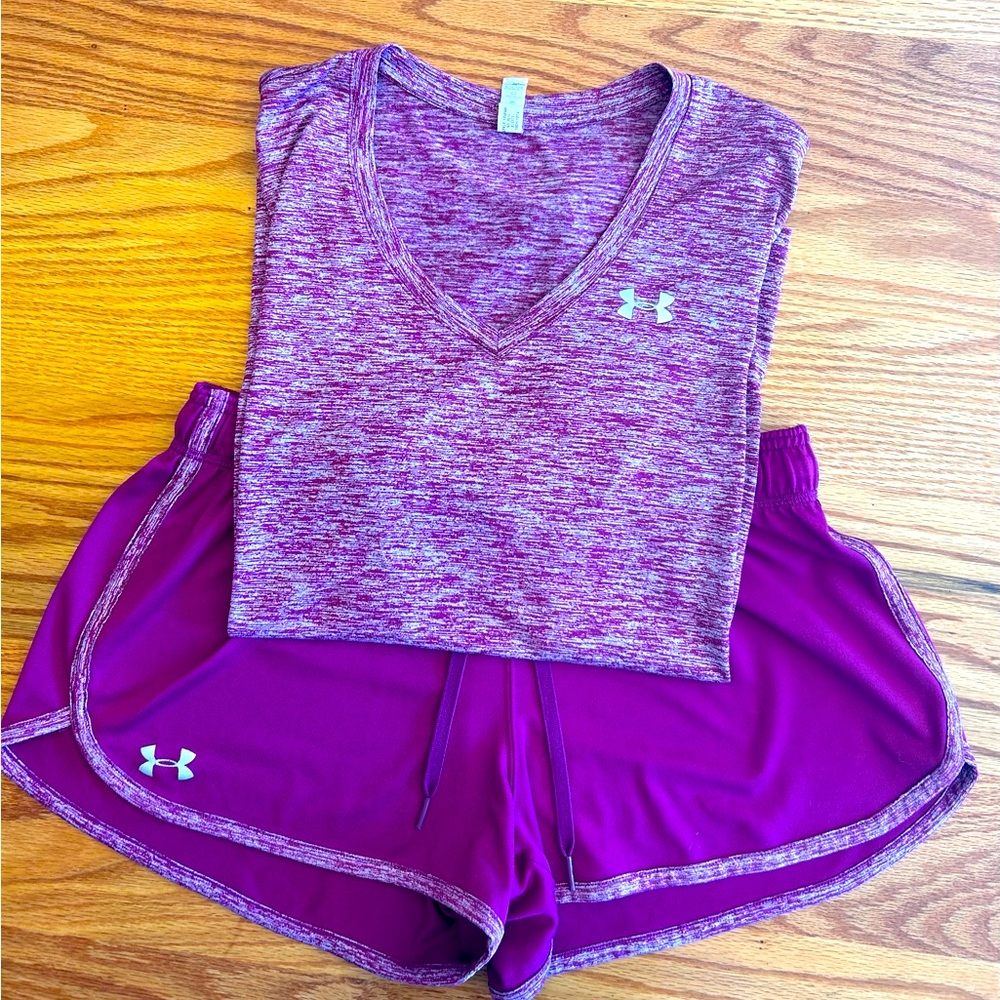 Under Armour Shirt and Short Set